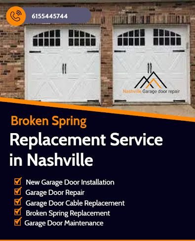 Broken Spring Replacement Service in Nashville