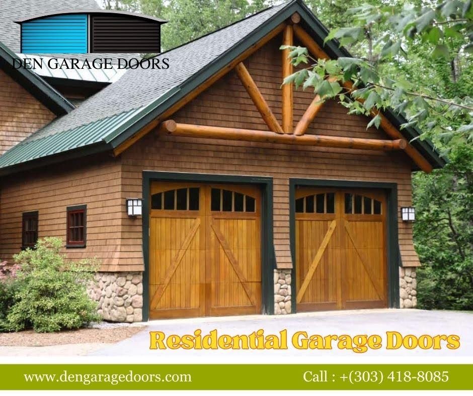 Residential garage doors