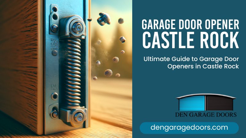 Your Complete Guide to Choosing Garage Door Openers in Castle Rock