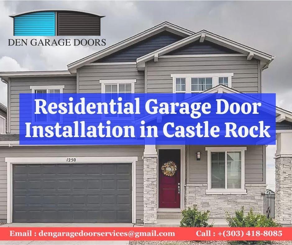 Residential Garage Door Installation in Castle Rock