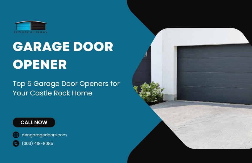 Top 5 Garage Door Openers for Your Castle Rock Home: Expert Reviews