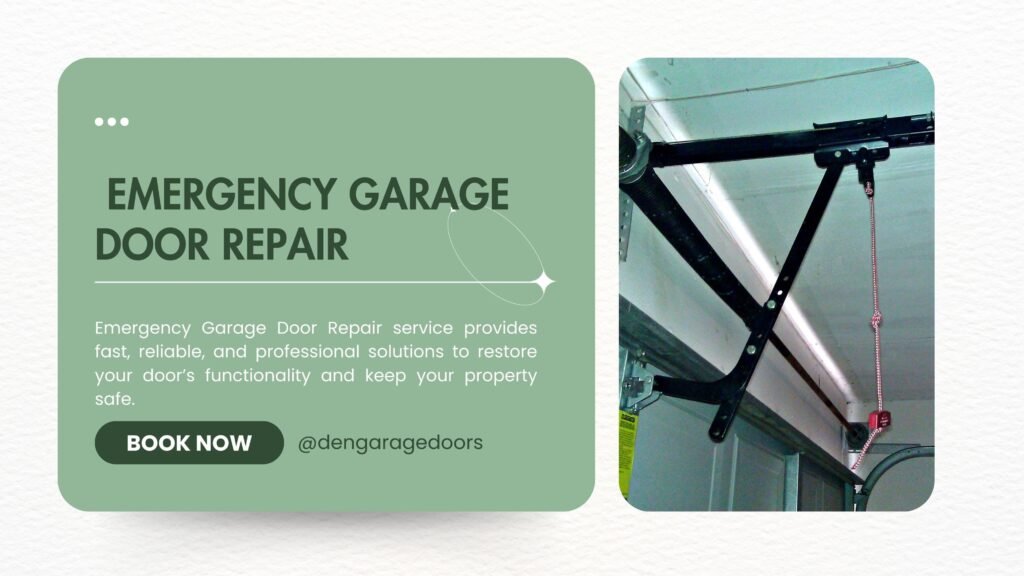 Emergency garage door repair