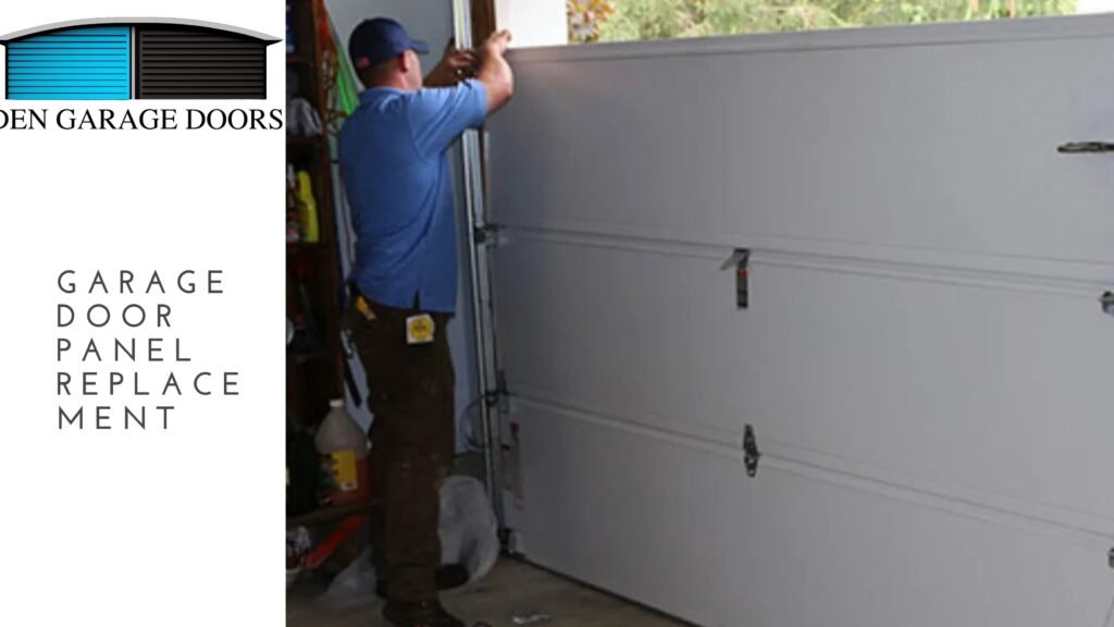 Garage door panel replacement