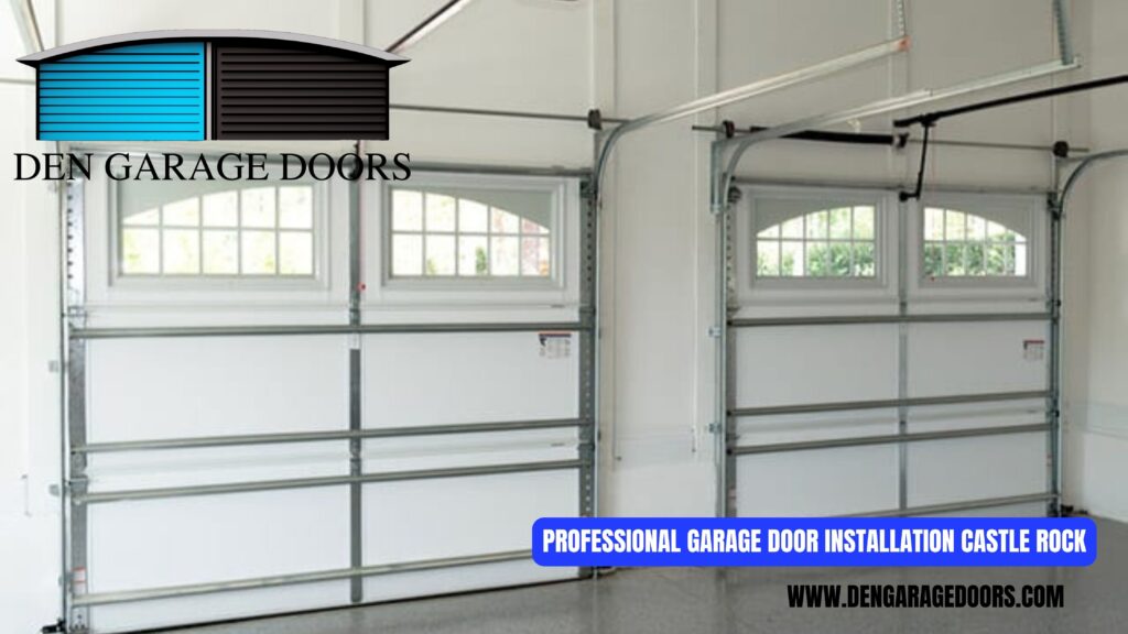 Professional garage door installation